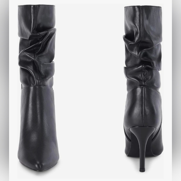 Coutgo Women's Mid Calf Slouchy Boots #740, 741, 742 - Picture 9 of 12